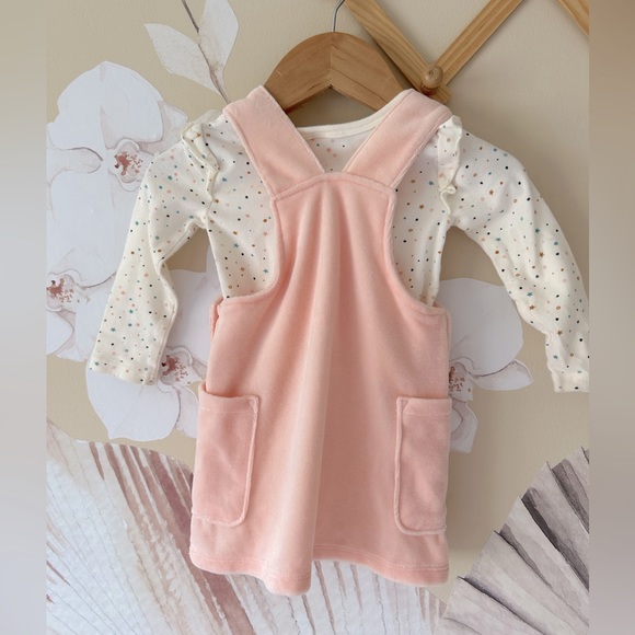 Petite Lem 2-Piece Dress and Bodysuit Set, 9M - Picture 2 of 8